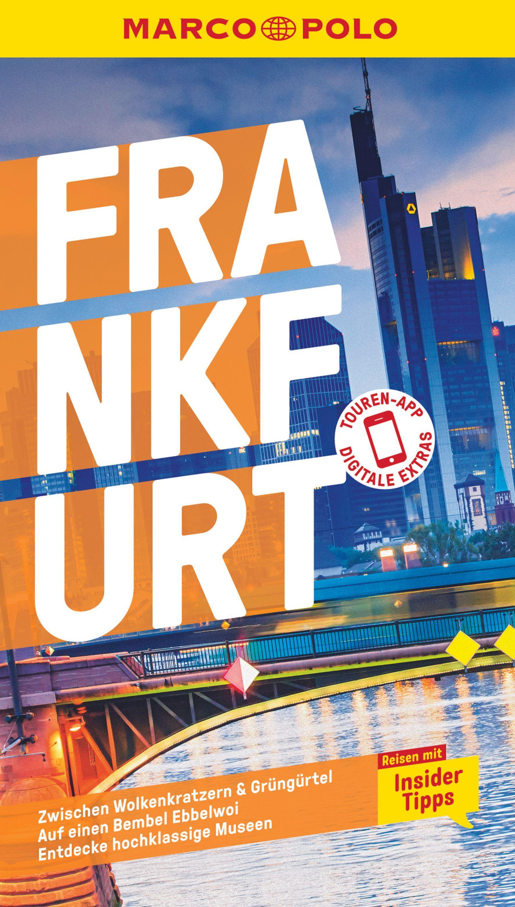 Vorderes Coverbild MARCO POLO Reiseführer Frankfurt