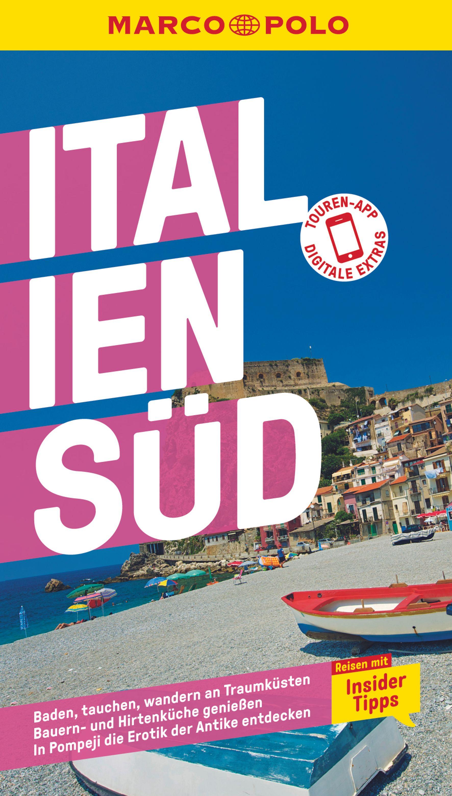 Vorderes Coverbild MARCO POLO Reiseführer Italien Süd