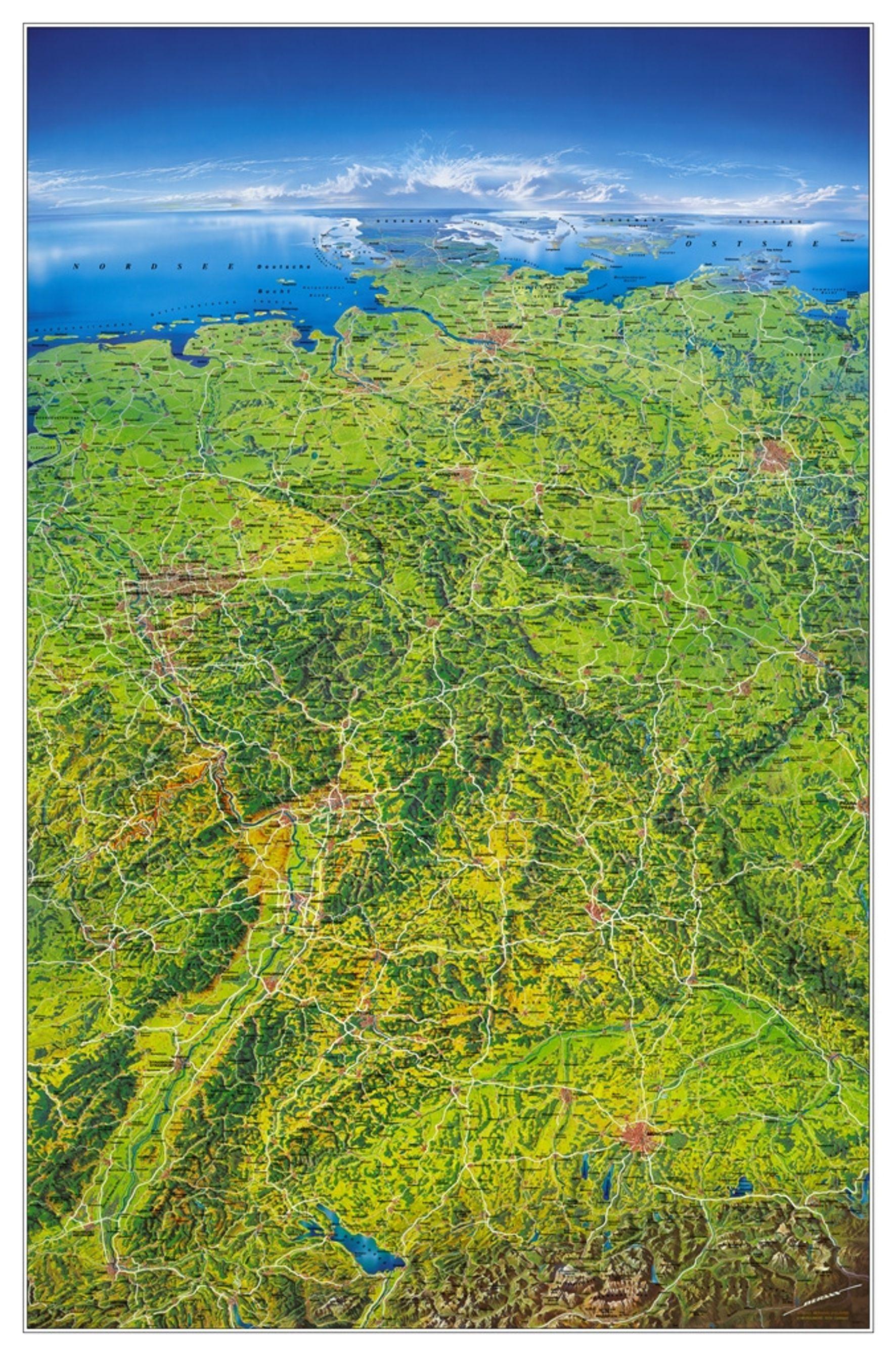Vorderes Coverbild MARCO POLO Das Große Deutschland Panorama