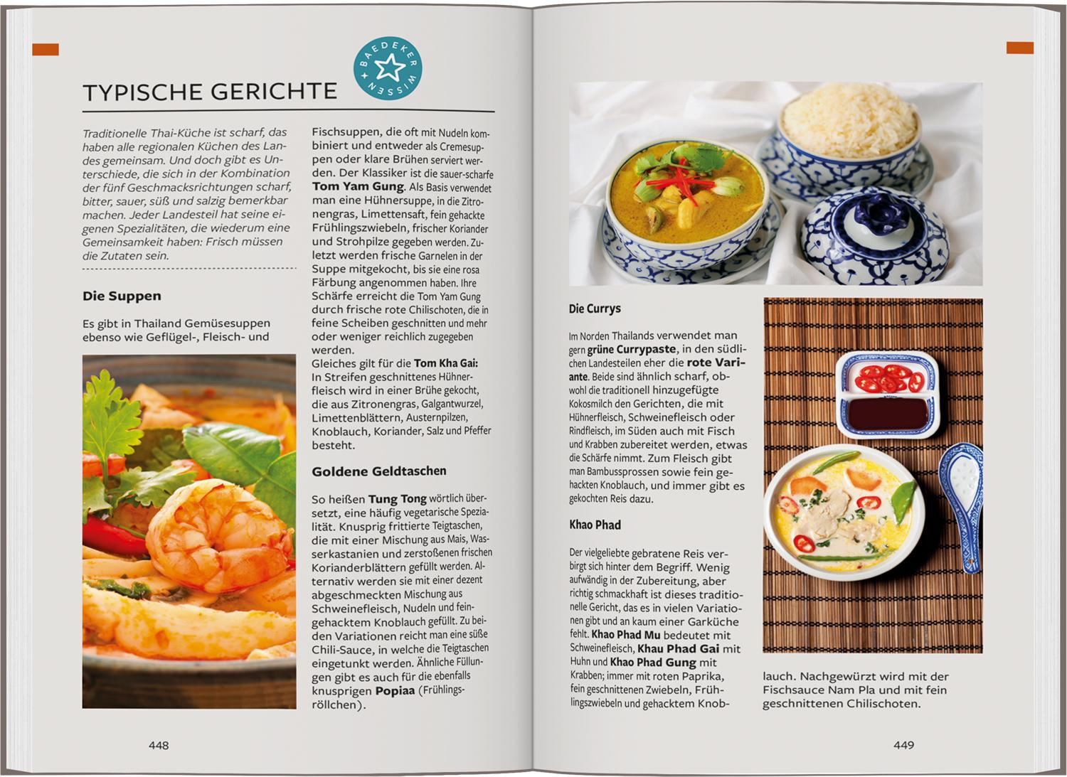 Beispielinhalt (Bild) Baedeker Reiseführer Thailand