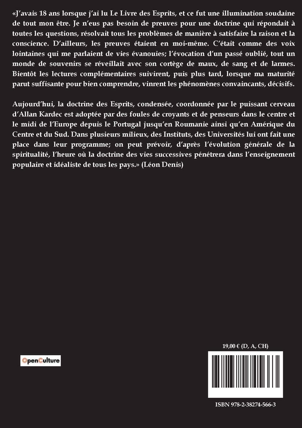 Rückseitencover Allan Kardec