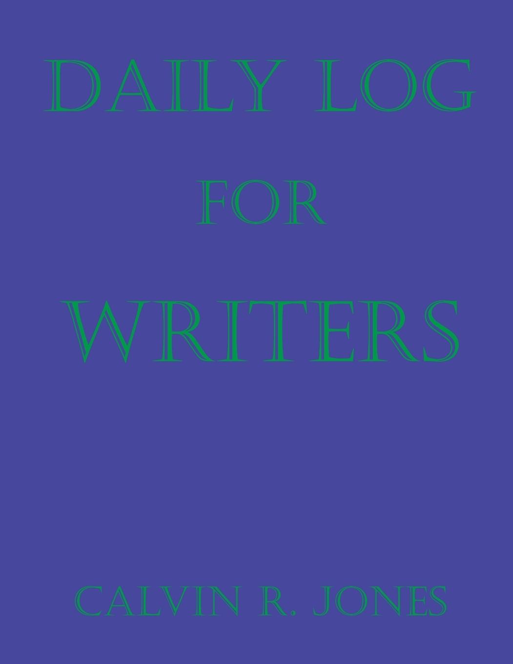 Vorderes Coverbild Daily Log for Writers