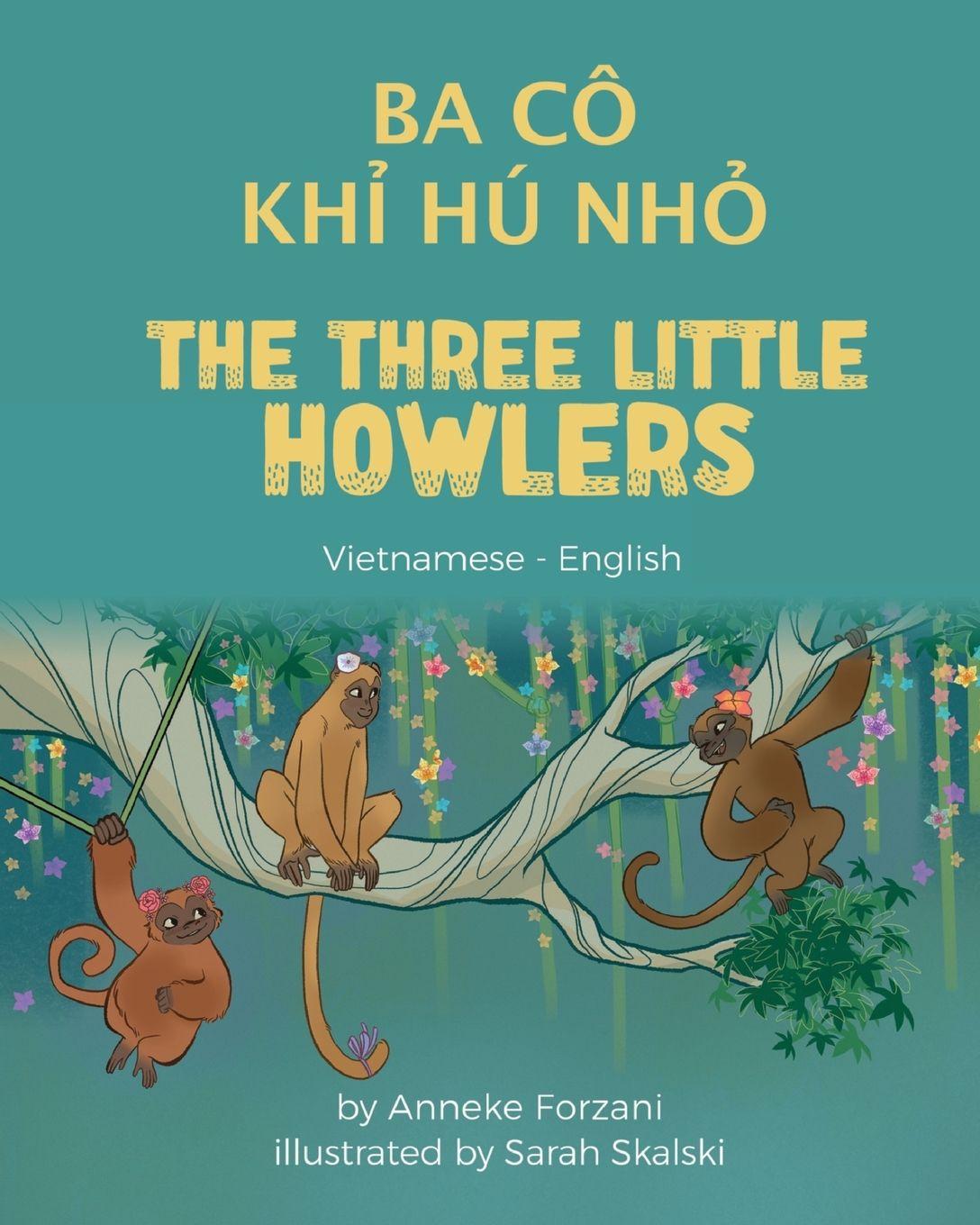 Vorderes Coverbild The Three Little Howlers (Vietnamese - English)