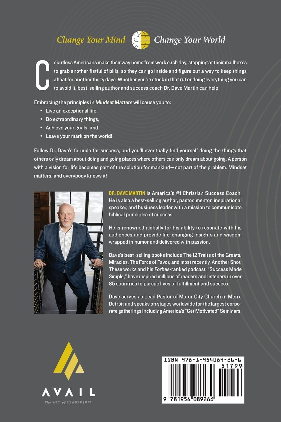 Rückseitencover Mindset Matters Workbook