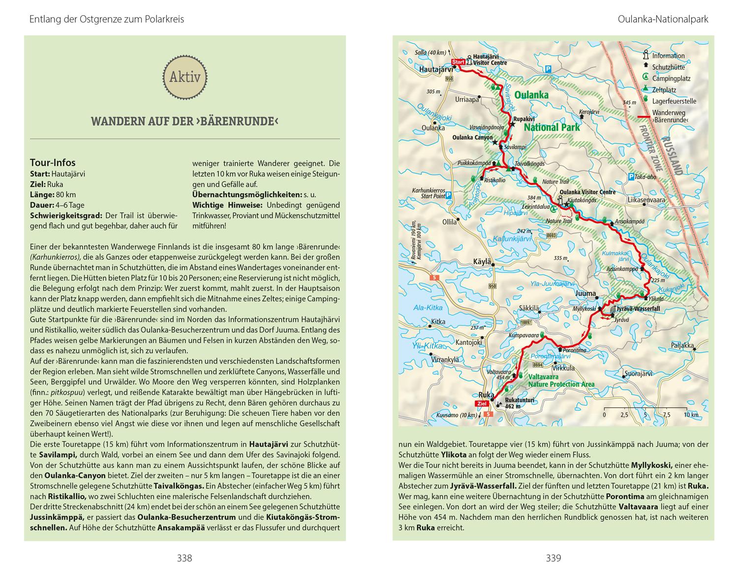 Beispielinhalt (Bild) DUMONT Reise-Handbuch Reiseführer Finnland