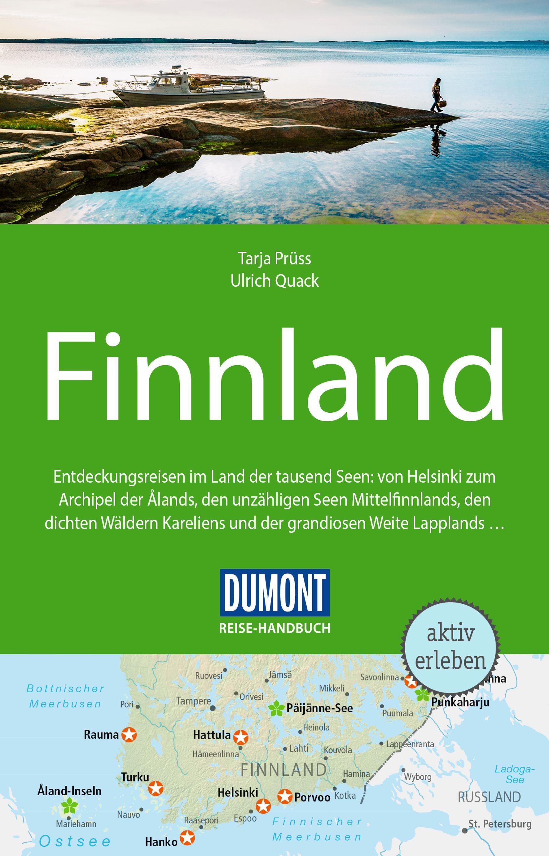 Vorderes Coverbild DUMONT Reise-Handbuch Reiseführer Finnland