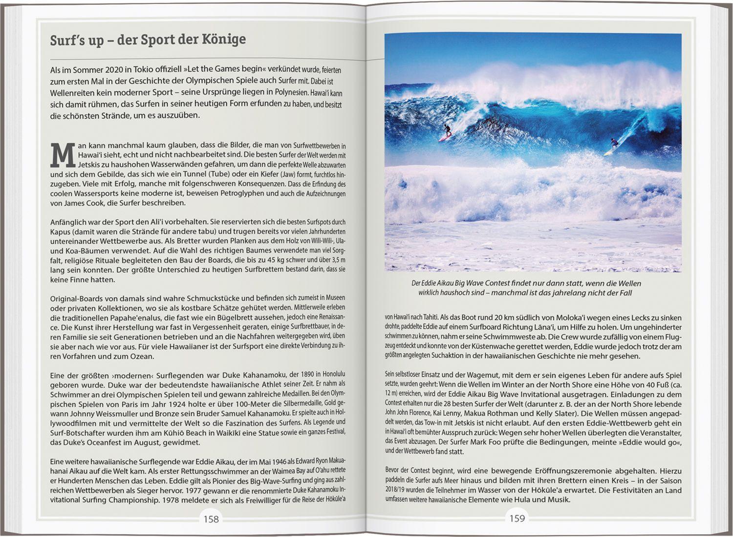 Beispielinhalt (Bild) DUMONT Reise-Handbuch Reiseführer Hawaii