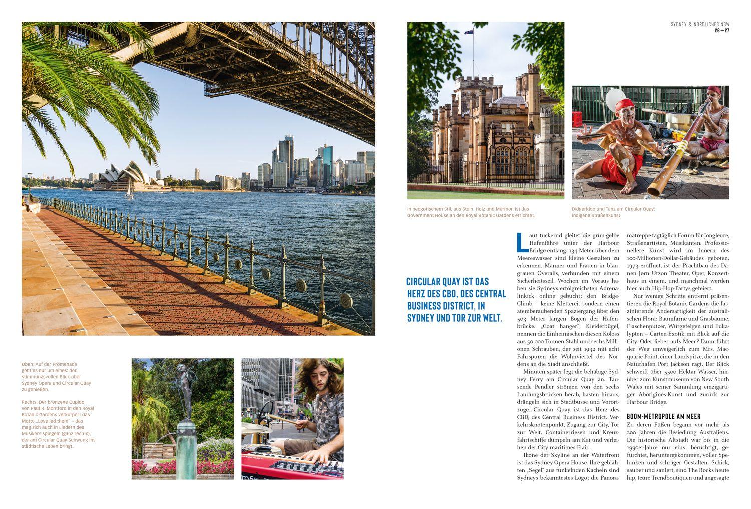 Beispielinhalt (Bild) DUMONT Bildatlas Australien Osten, Sydney