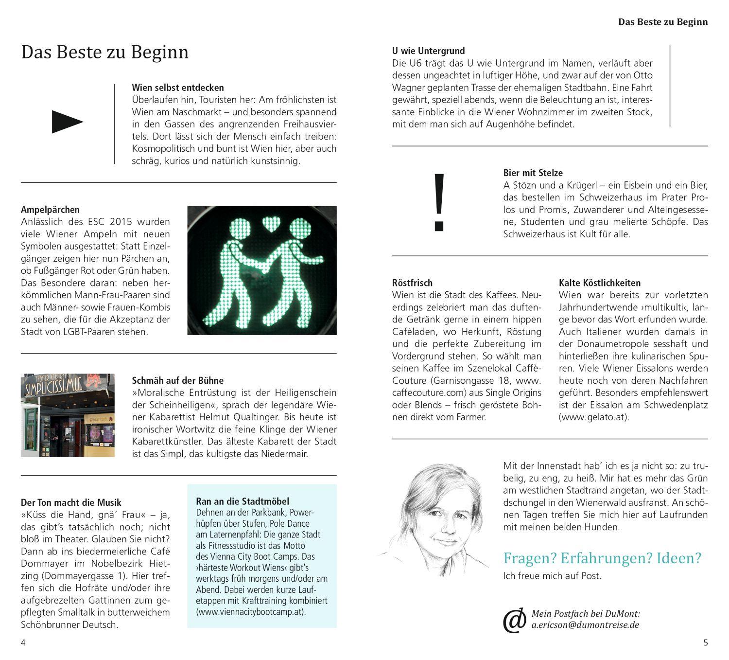 Beispielinhalt (Bild) DUMONT direkt Reiseführer Wien