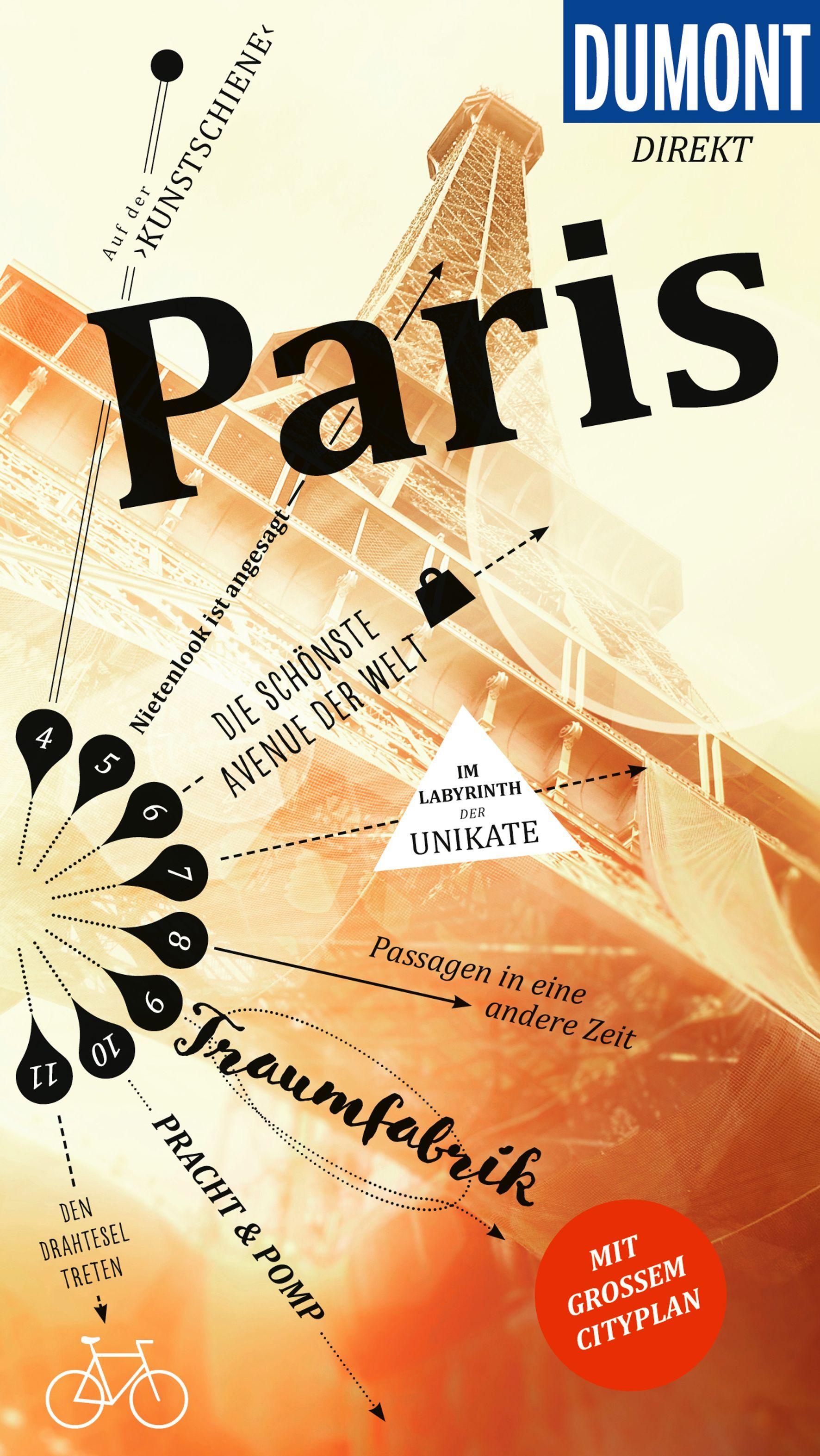 Vorderes Coverbild DUMONT direkt Reiseführer Paris