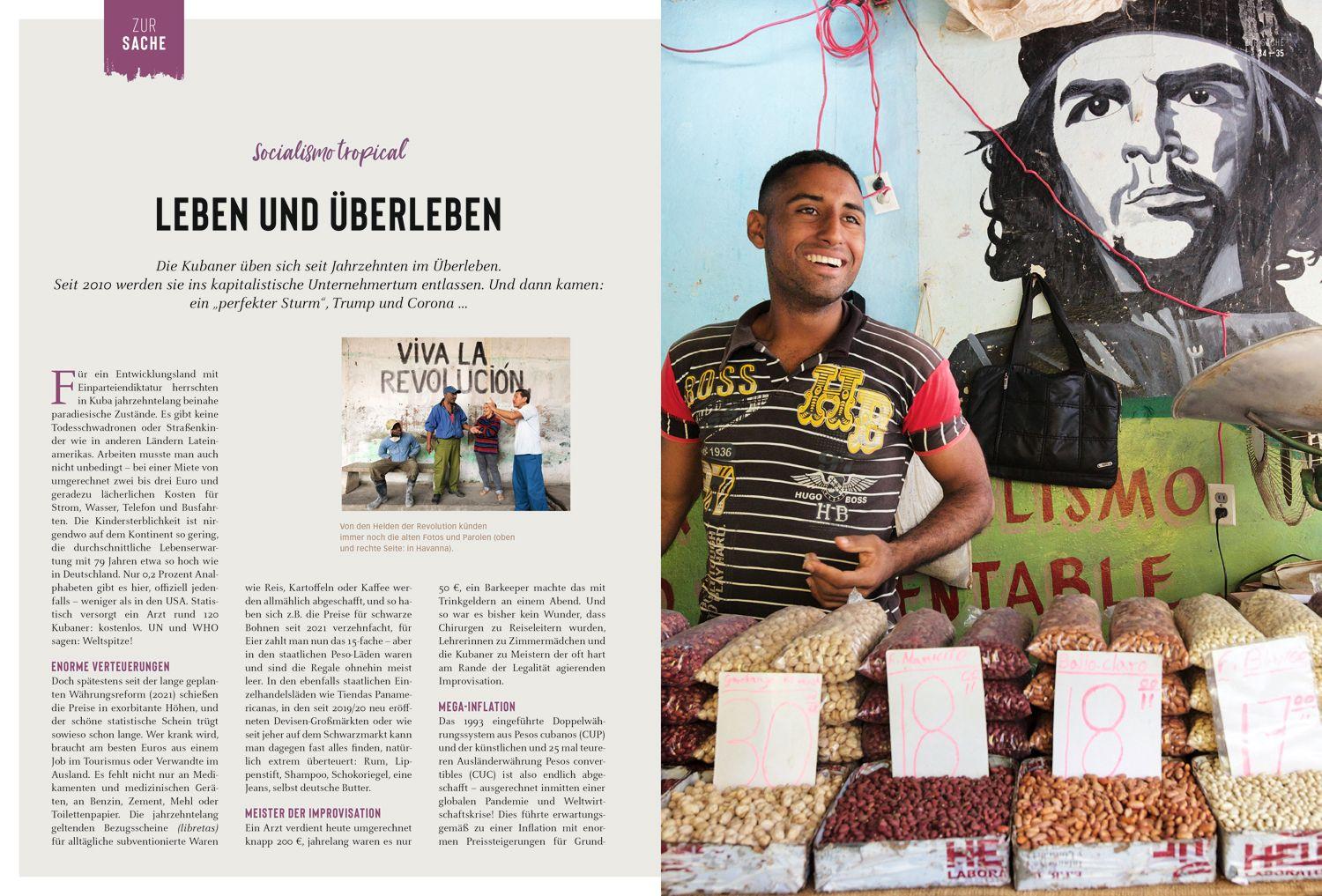 Beispielinhalt (Bild) DUMONT Bildatlas Kuba