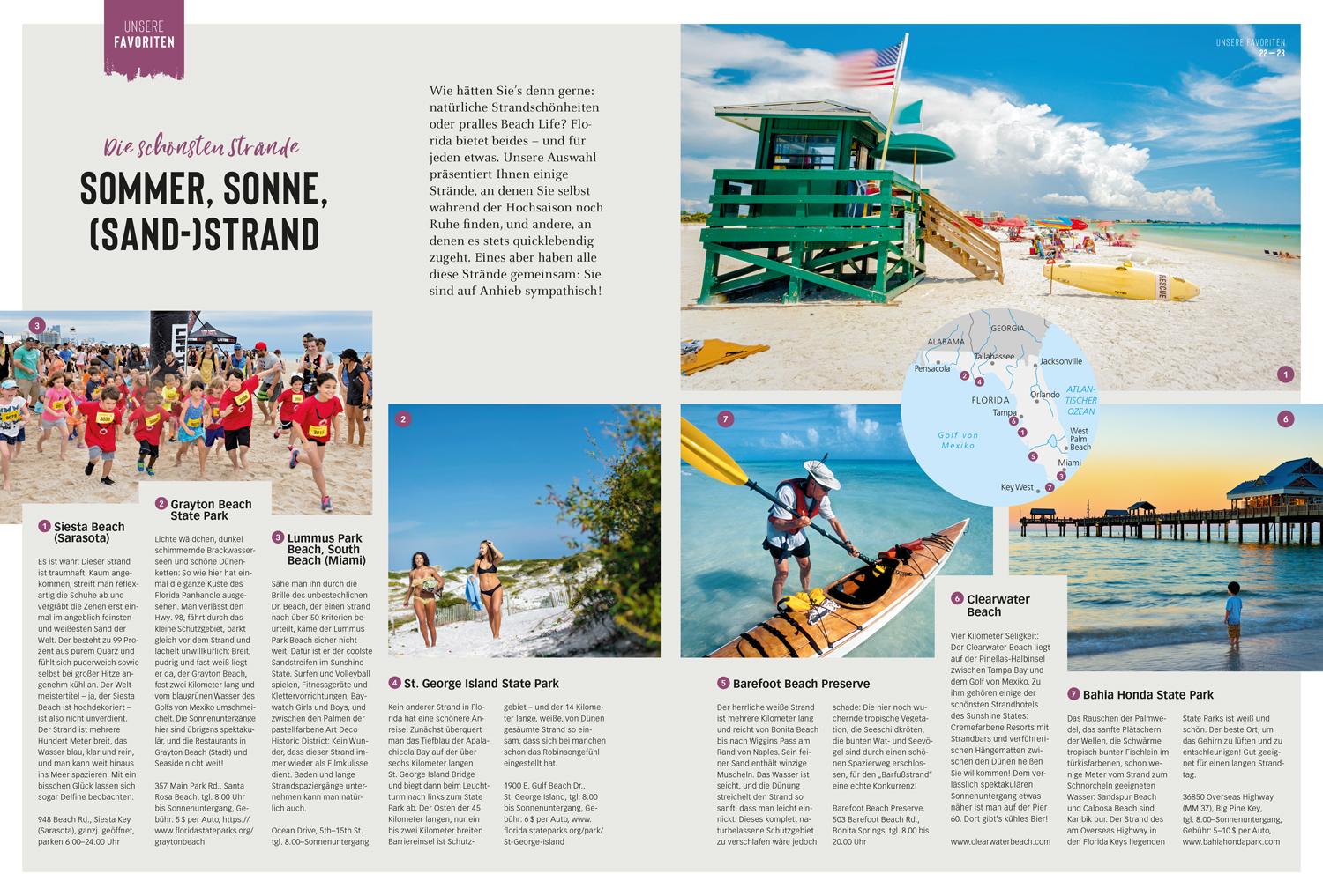 Beispielinhalt (Bild) DUMONT Bildatlas Florida