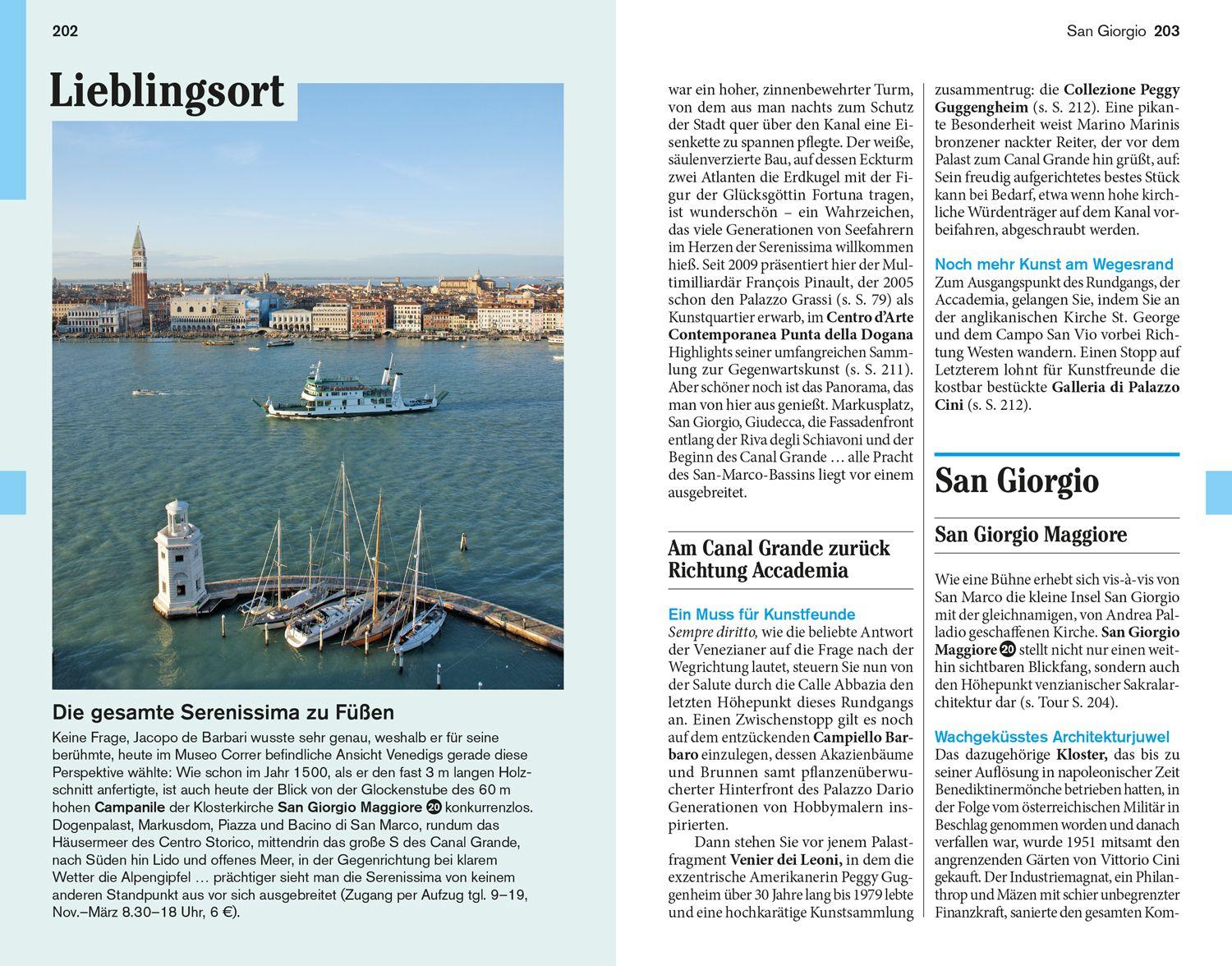 Beispielinhalt (Bild) DUMONT Reise-Taschenbuch Reiseführer Venedig
