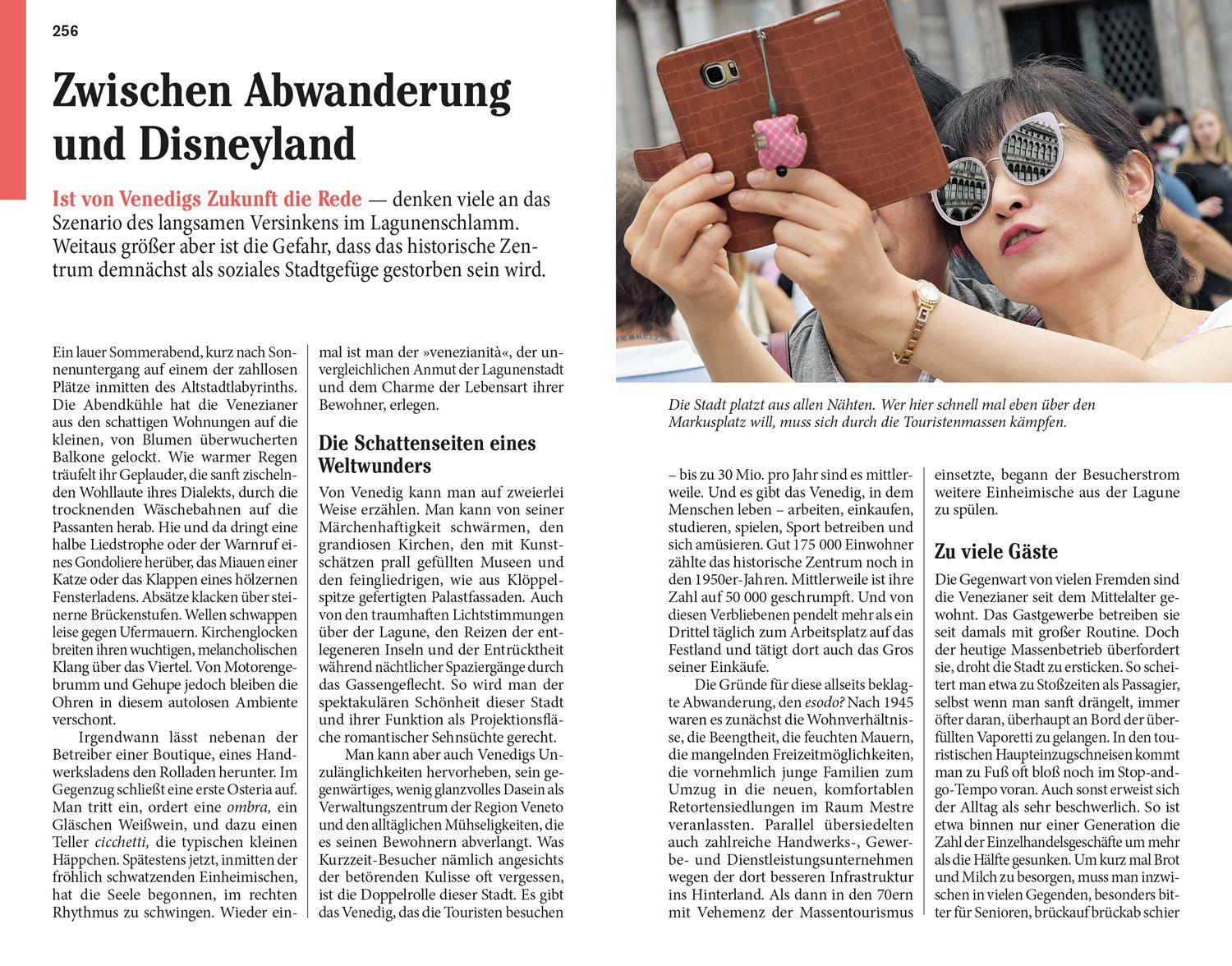 Beispielinhalt (Bild) DUMONT Reise-Taschenbuch Reiseführer Venedig