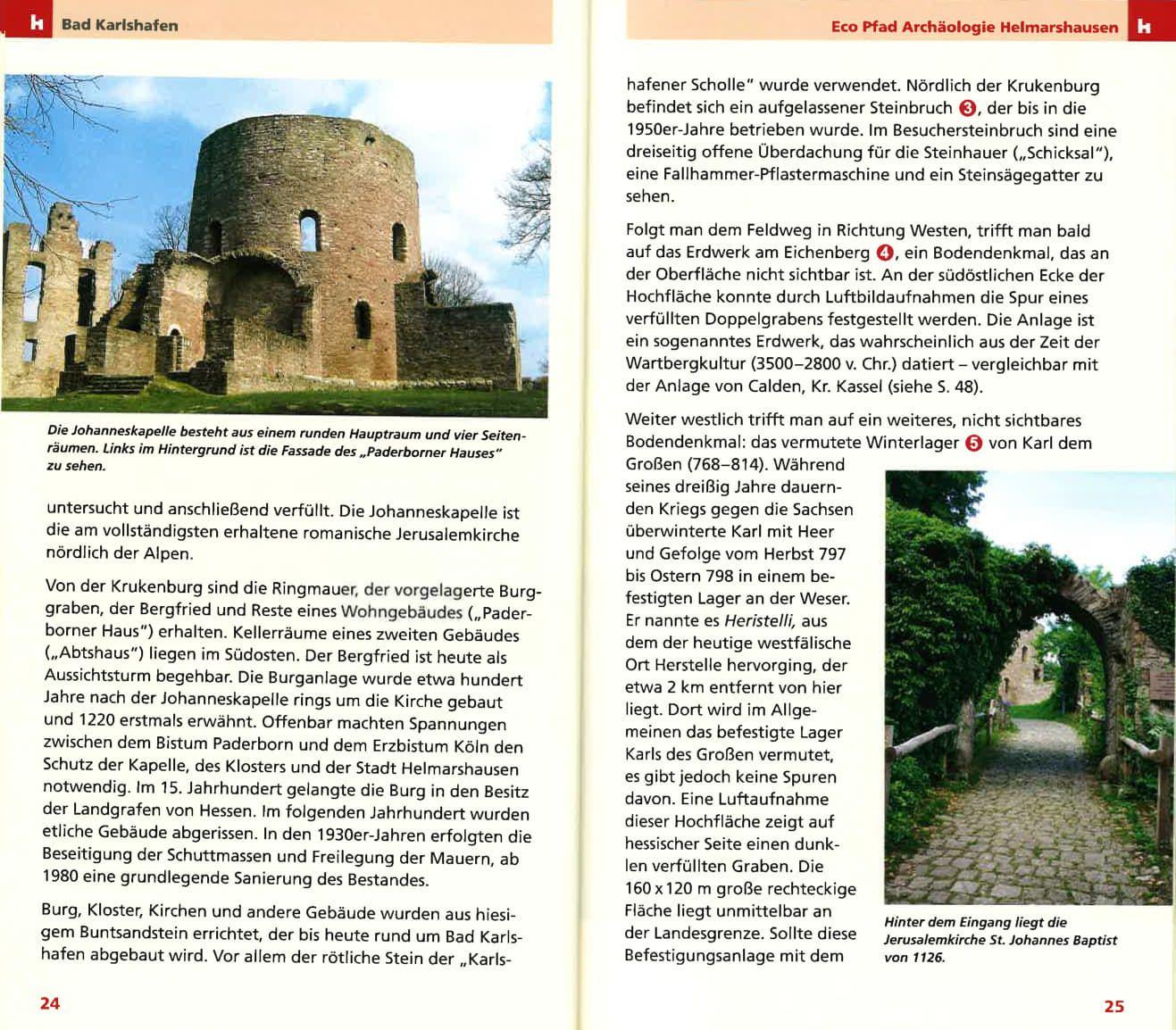 Beispielinhalt (Bild) Die Eco Pfade. Wanderungen im Landkreis Kassel