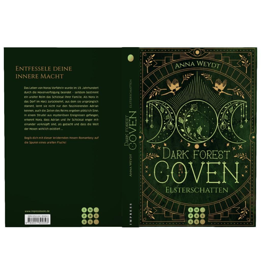 Beispielinhalt (Bild) Dark Forest Coven. Elsterschatten