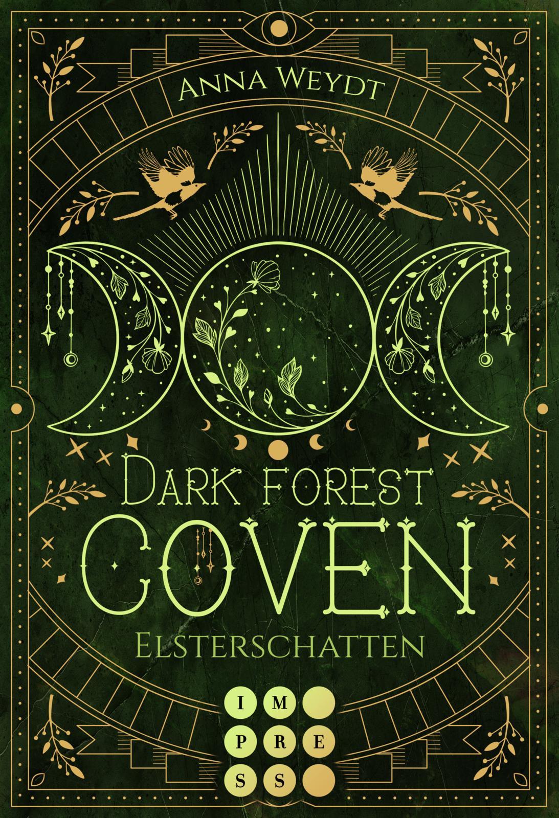 Vorderes Coverbild Dark Forest Coven. Elsterschatten