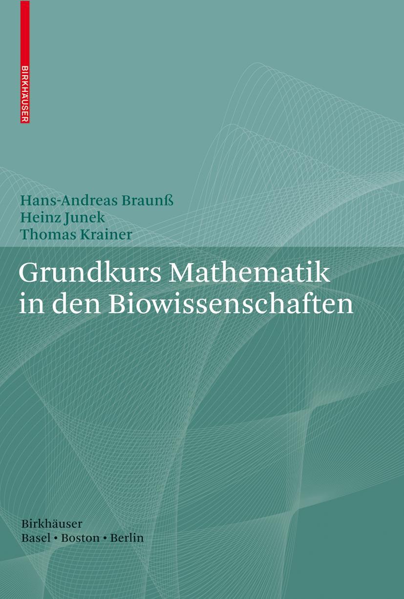 Vorderes Coverbild Grundkurs Mathematik in den Biowissenschaften