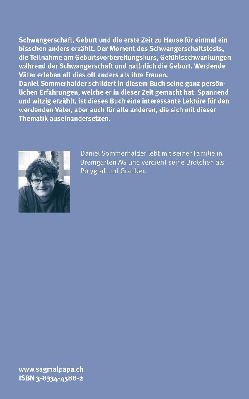 Rückseitencover Sag mal, Papa!