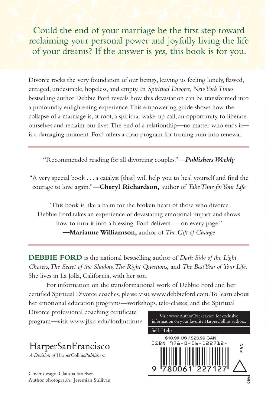 Rückseitencover Spiritual Divorce