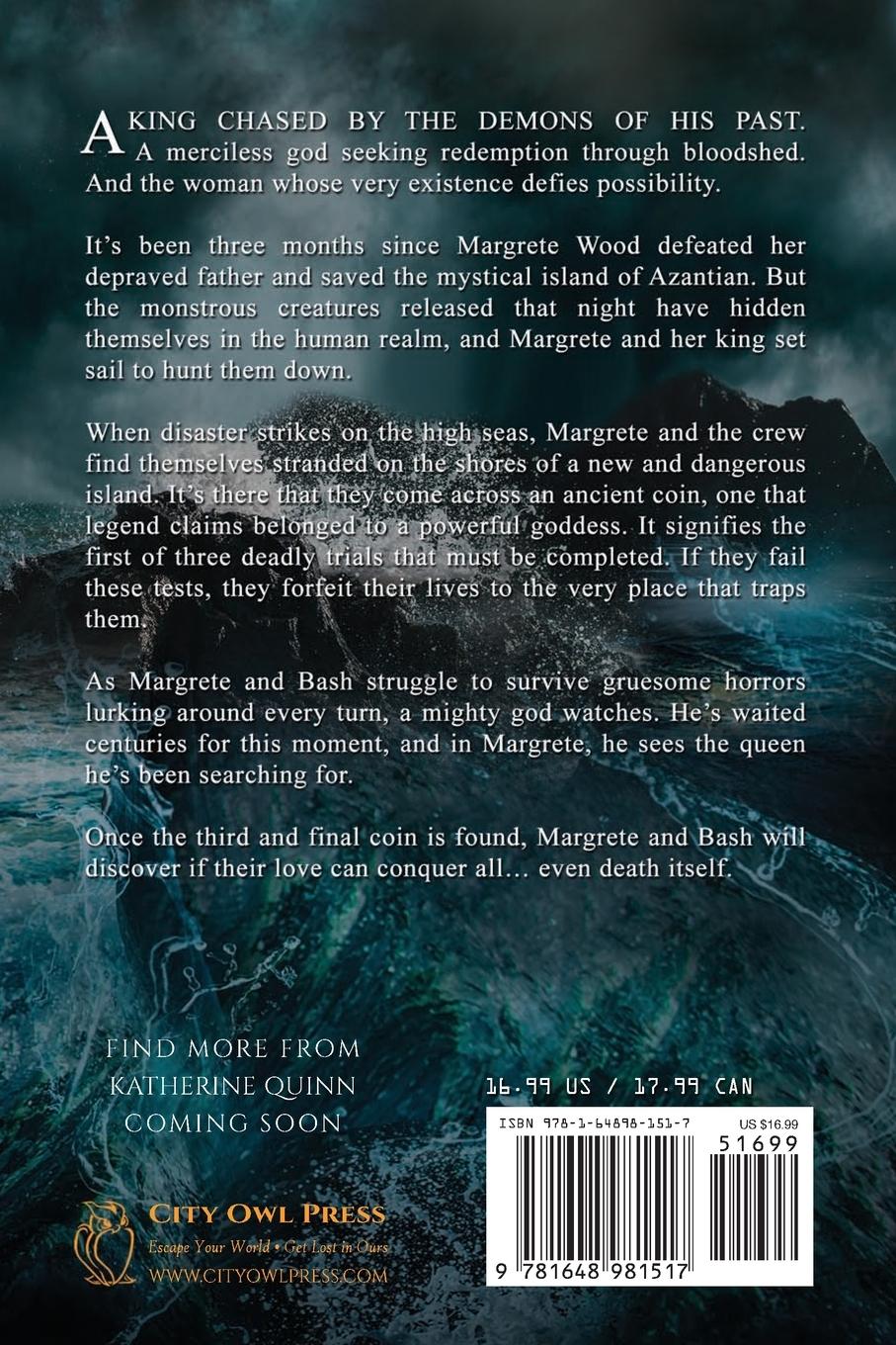 Rückseitencover On These Wicked Shores