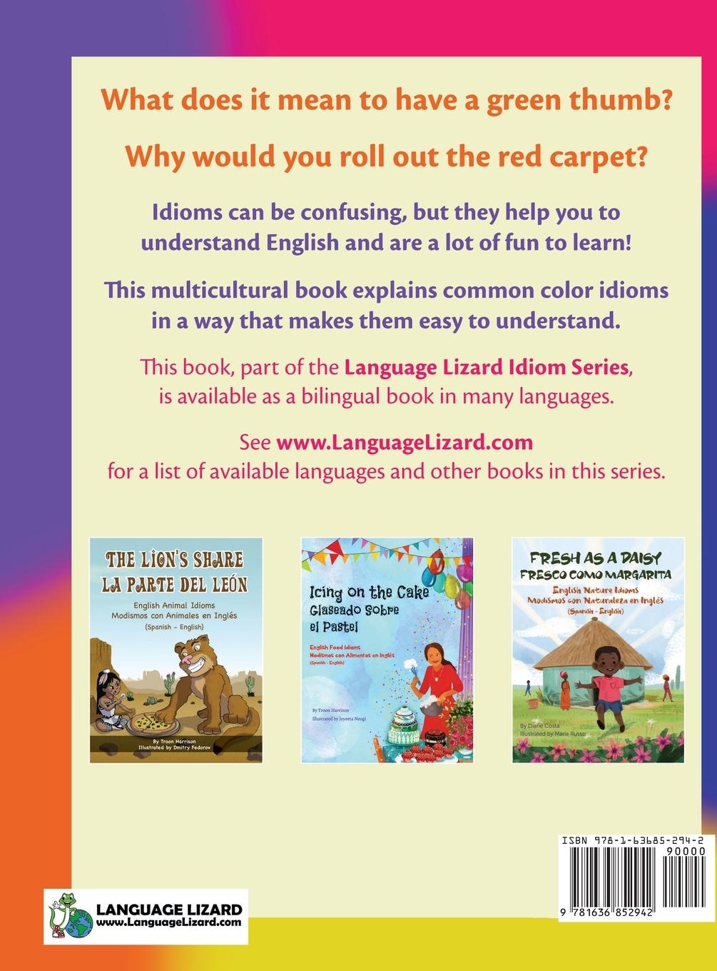 Rückseitencover With Flying Colors - English Color Idioms (Spanish-English)