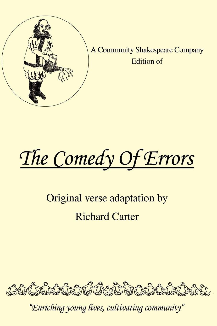 Vorderes Coverbild A Community Shakespeare Company Edition of THE COMEDY OF ERRORS