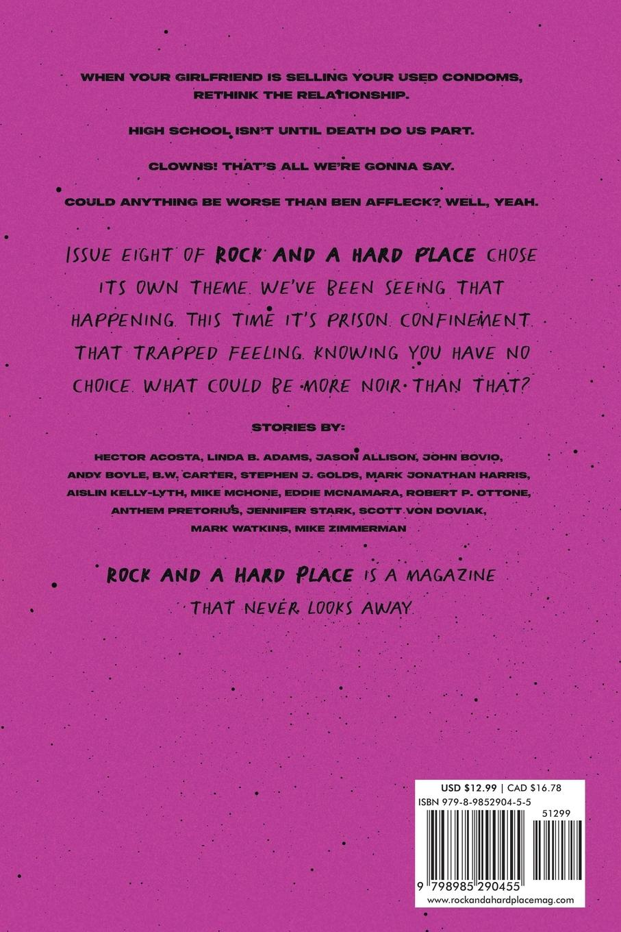 Rückseitencover Rock and a Hard Place, Issue 8