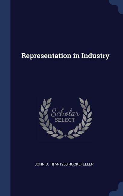 Vorderes Coverbild Representation in Industry