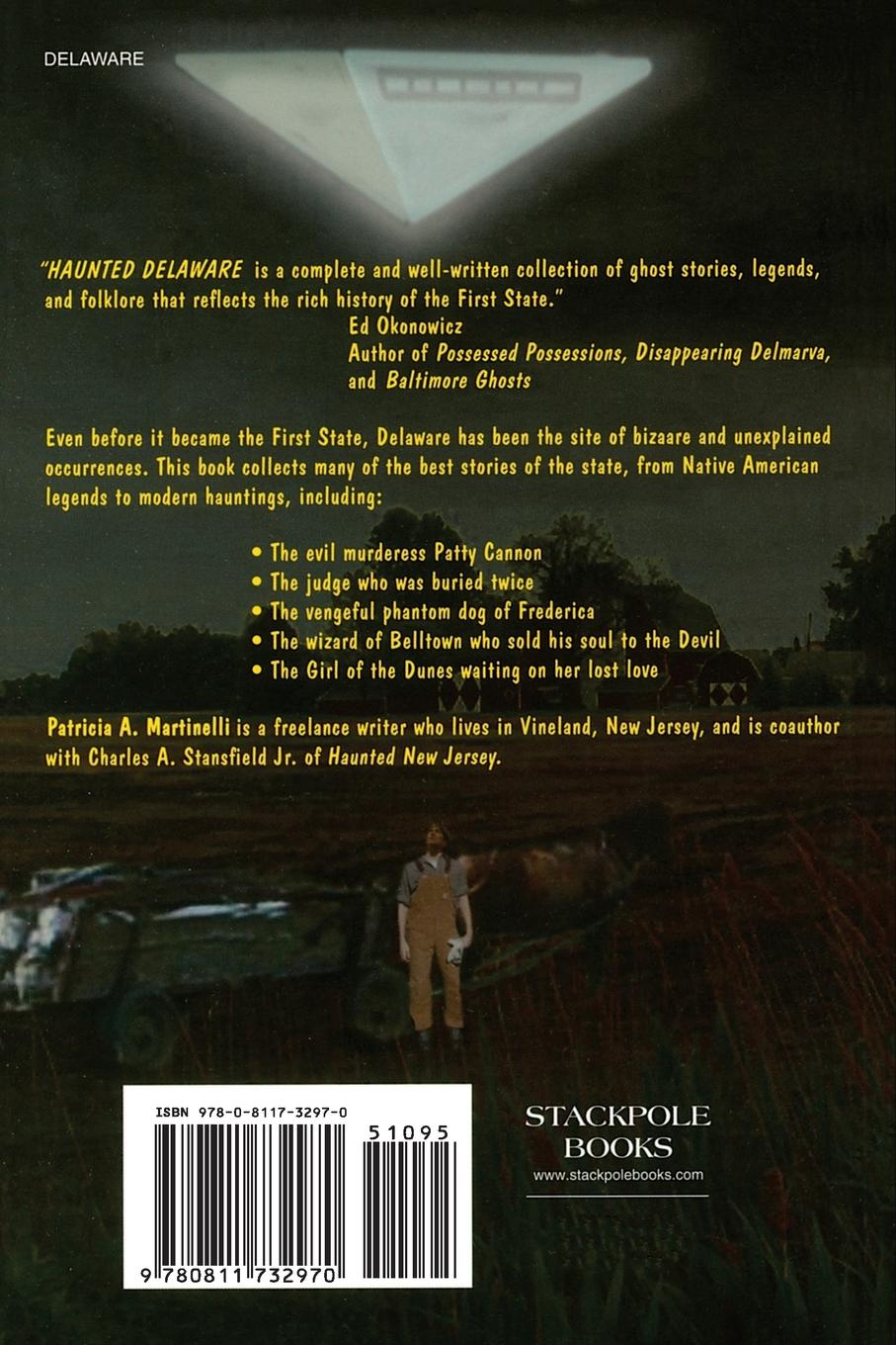 Rückseitencover Haunted Delaware