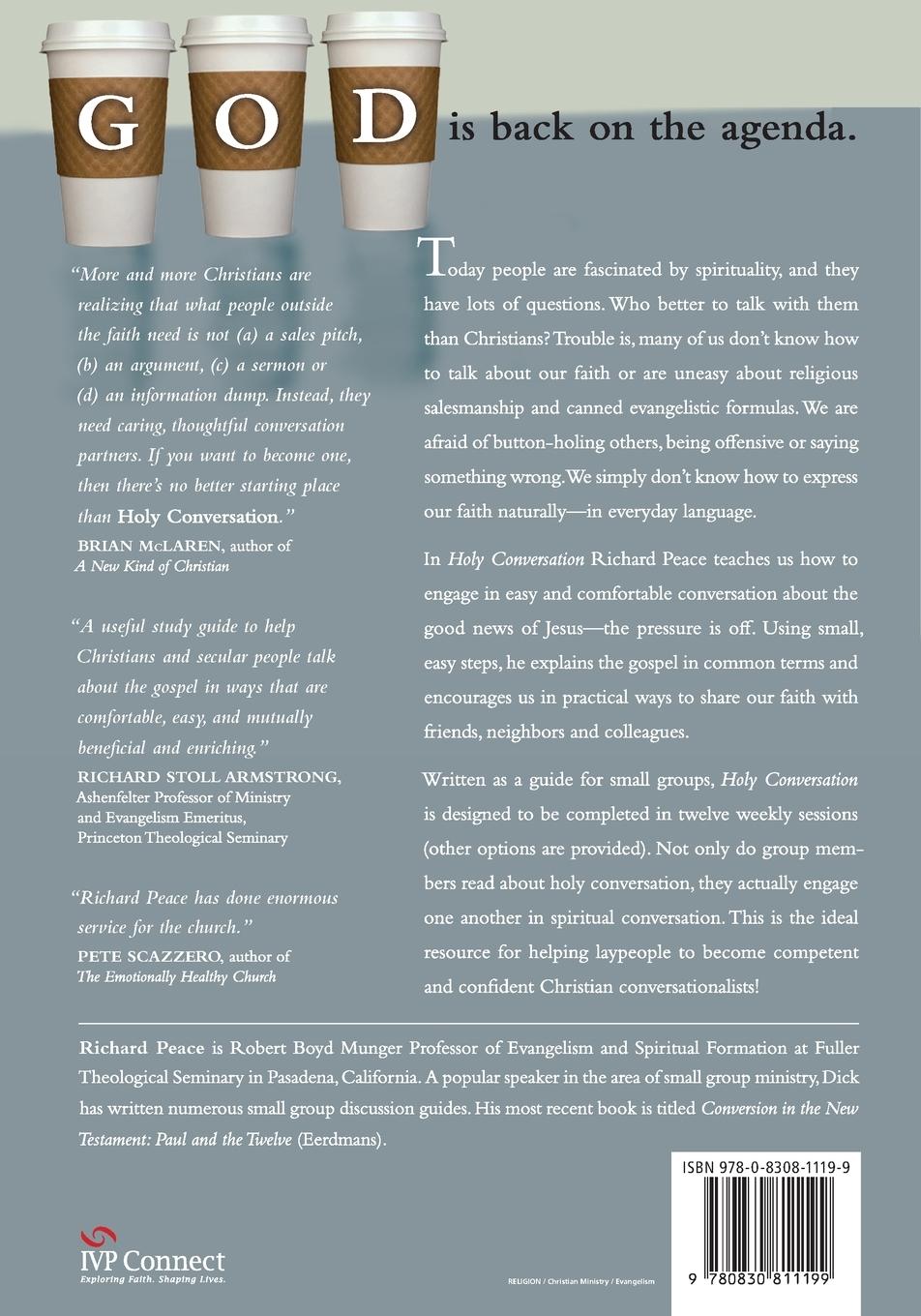 Rückseitencover Holy Conversation