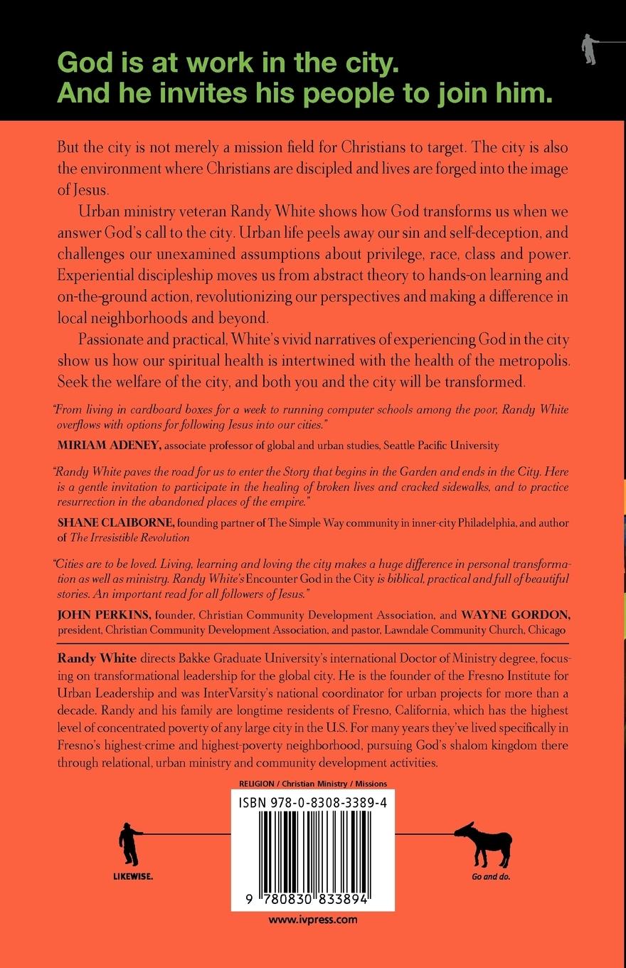 Rückseitencover Encounter God in the City