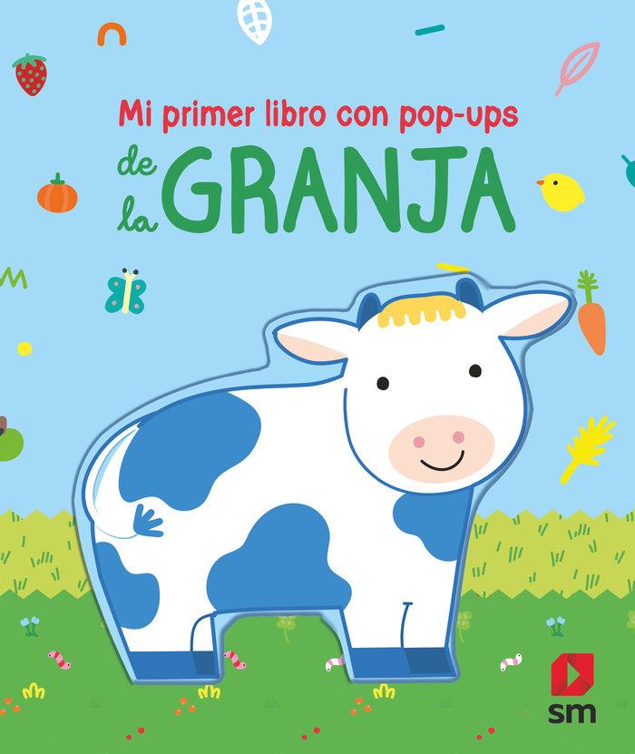 Vorderes Coverbild Mi primer libro con pop-ups de la granja