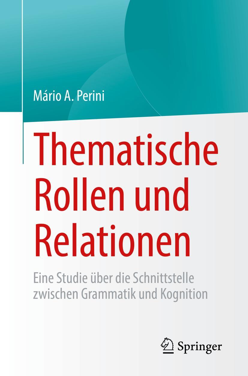 Vorderes Coverbild Thematische Rollen und Relationen
