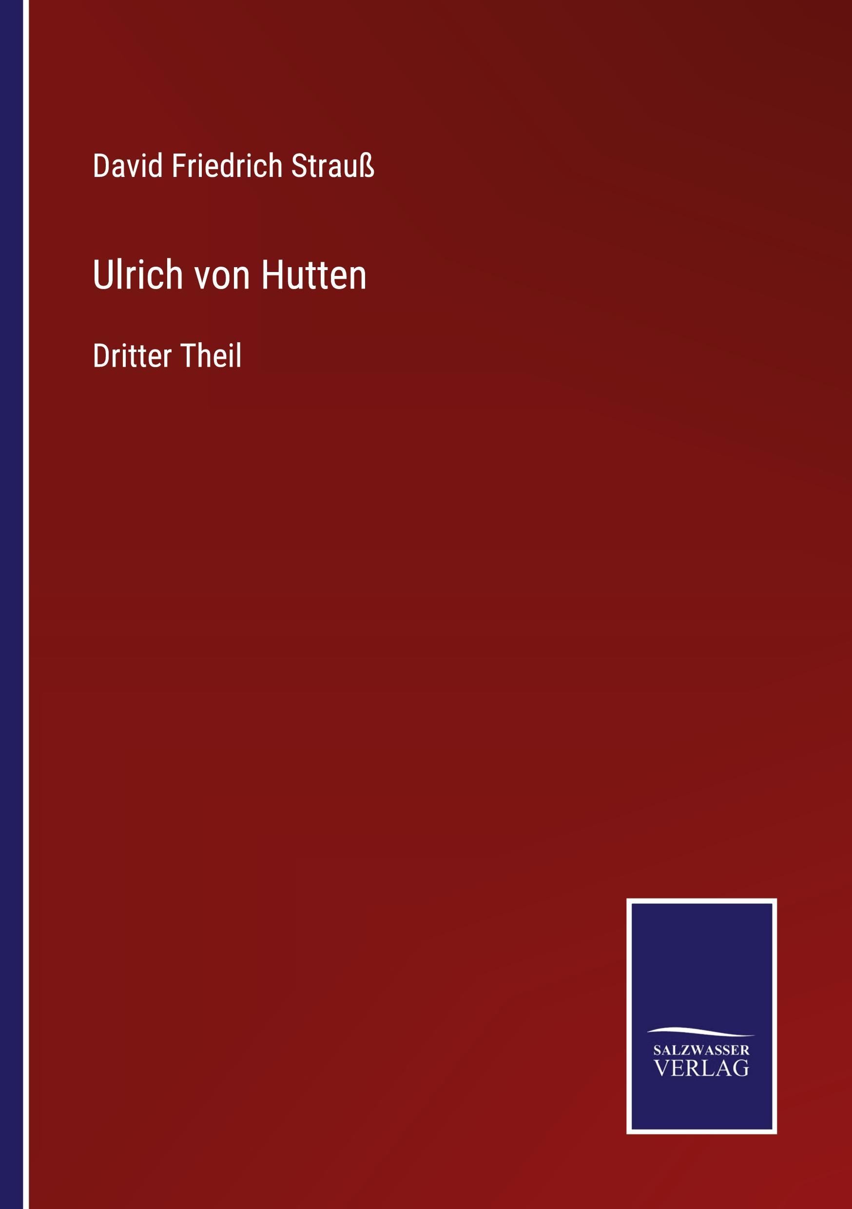 Vorderes Coverbild Ulrich von Hutten