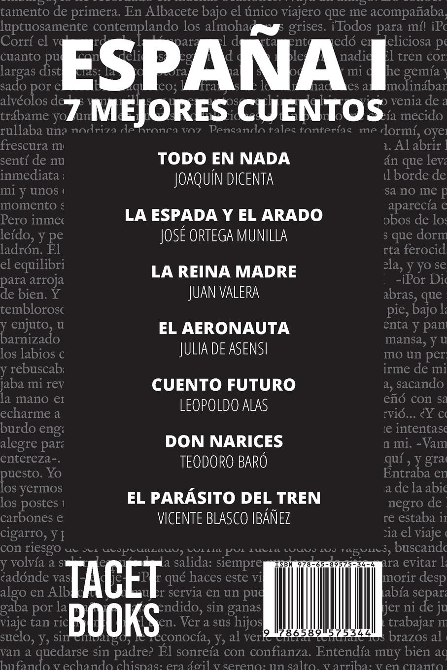 Rückseitencover 7 mejores cuentos - España I