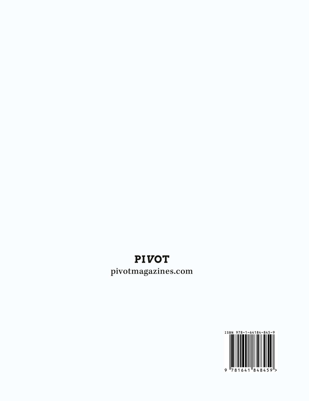 Rückseitencover PIVOT Magazine Issue 2