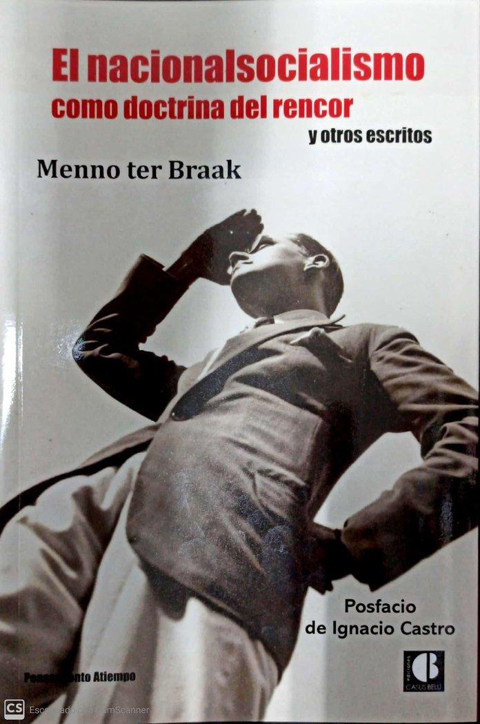 Vorderes Coverbild El nacionalsocialismo como doctrina del rencor y otros escritos