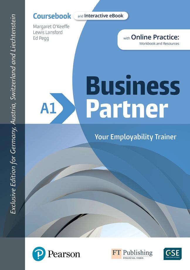 Vorderes Coverbild Business Partner A1 DACH Coursebook & Standard MEL & DACH Reader+ eBook Pack