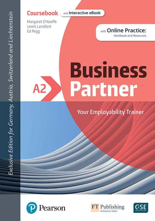 Vorderes Coverbild Business Partner A2 DACH Edition Coursebook and eBook with Online Practice
