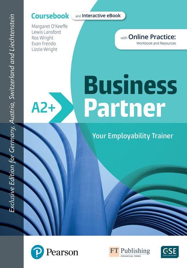 Vorderes Coverbild Business Partner A2+ DACH Edition Coursebook and eBook with Online Practice
