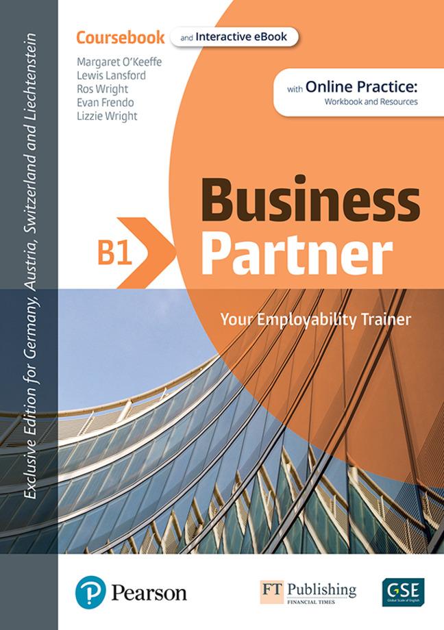 Vorderes Coverbild Business Partner B1 DACH Coursebook & Standard MEL & DACH Reader+ eBook Pack