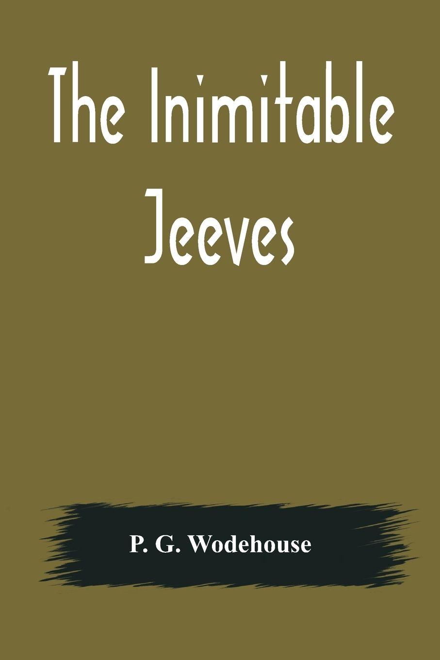 Vorderes Coverbild The Inimitable Jeeves