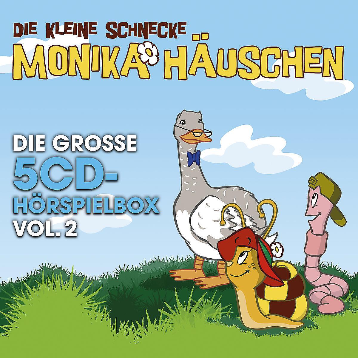 Vorderes Coverbild Die kleine Schnecke Monika Häuschen - Die große 5-CD Hörspielbox Vol. 2