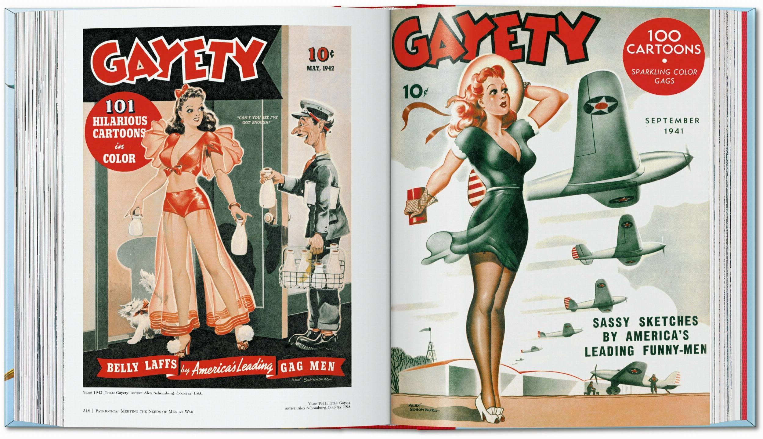 Beispielinhalt (Bild) Dian Hanson's: The History of Men's Magazines. Vol. 1: From 1900 to Post-WWII