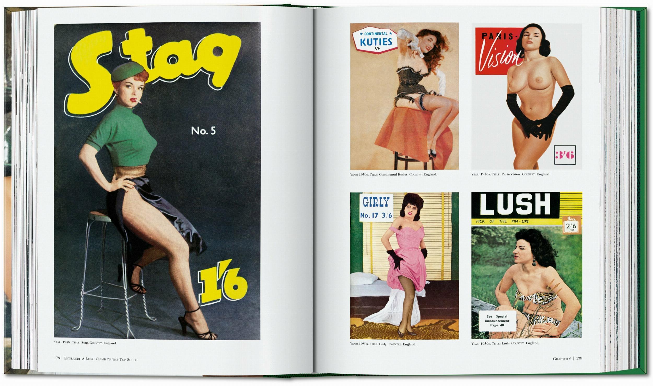 Beispielinhalt (Bild) Dian Hanson's: The History of Men's Magazines. Vol. 2: From Post-War to 1959