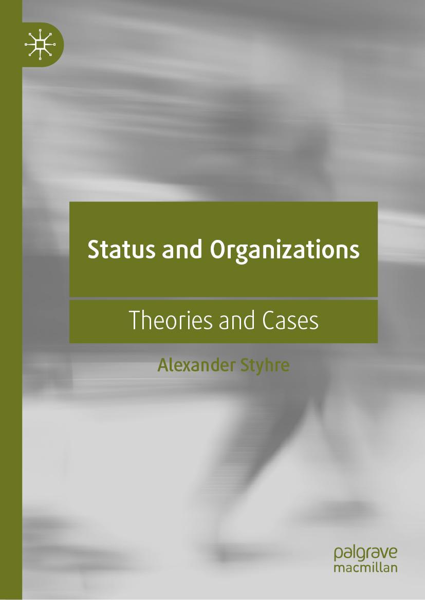 Vorderes Coverbild Status and Organizations