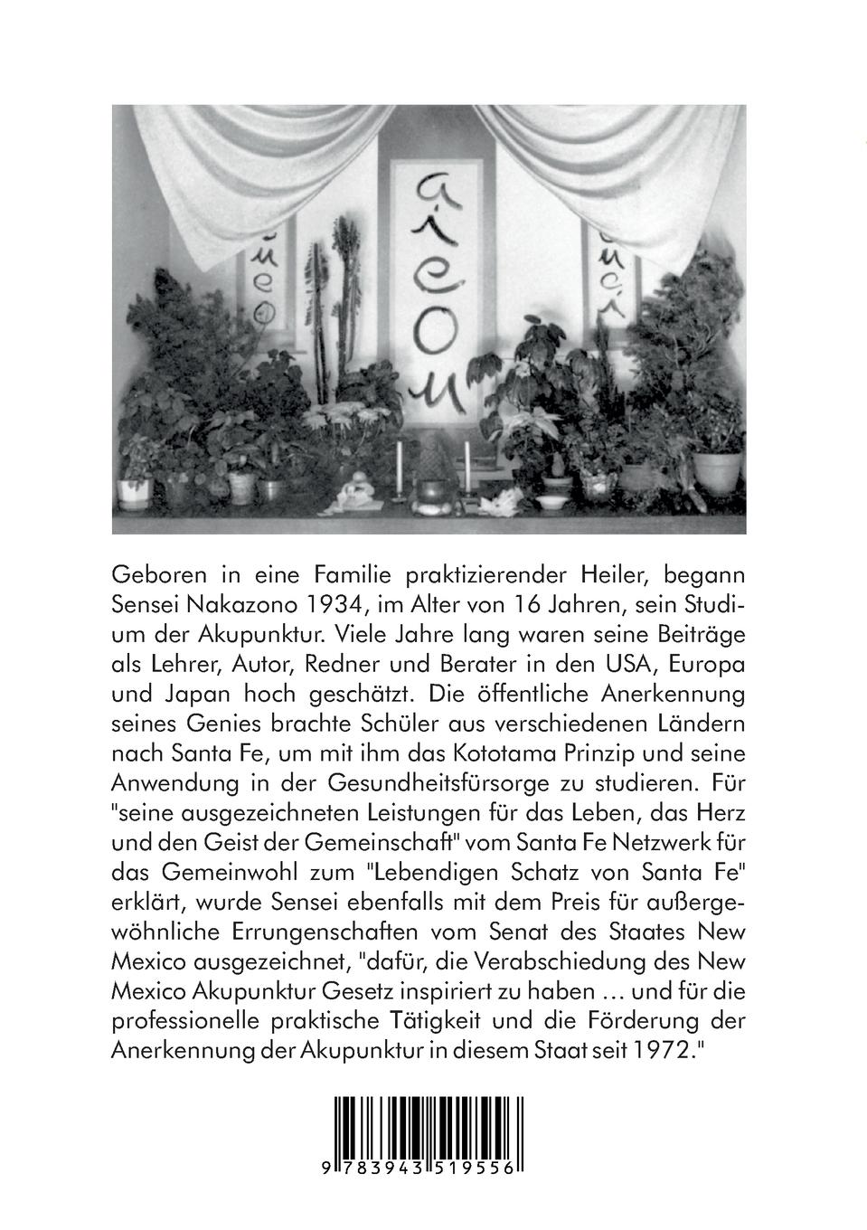 Rückseitencover Der wirkliche Sinn natürlicher Heilverfahren | The Real Sense of Natural Therapy