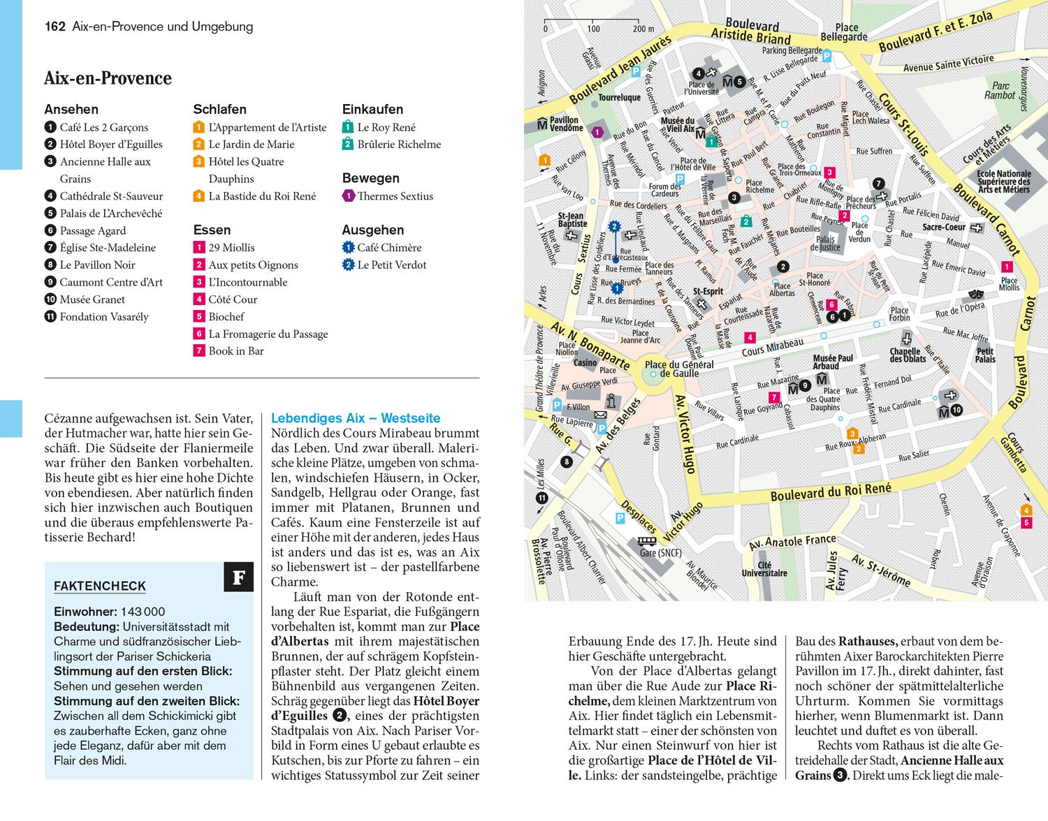Beispielinhalt (Bild) DUMONT Reise-Taschenbuch Reiseführer Provence