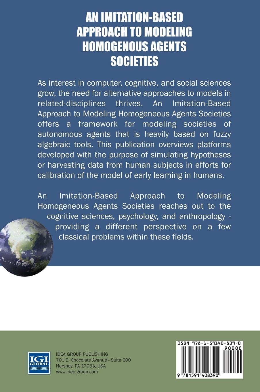 Rückseitencover An Imitation-Based Approach to Modeling Homogenous Agents Societies